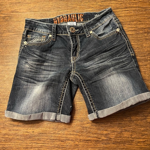 Hydraulic Lola denim shorts size 5/6 - Picture 1 of 9